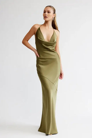 Freya Dress - olive Freya Dress - olive