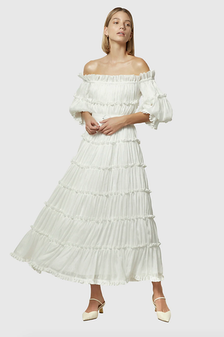 Luminous Silk Linen Dress Luminous Silk Linen Dress