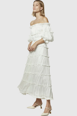 Luminous Silk Linen Dress Luminous Silk Linen Dress