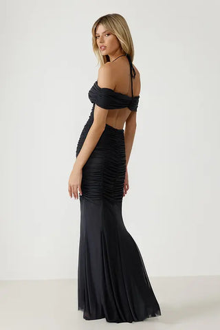 Livia Dress - Charcoal Livia Dress - Charcoal