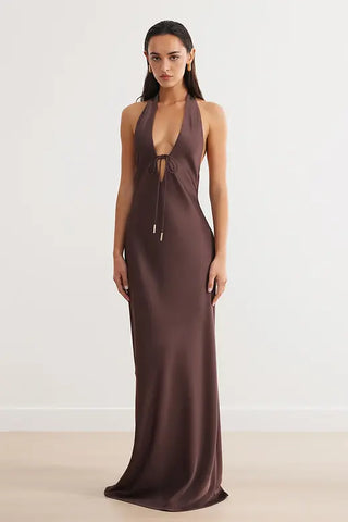 Diaz Dress - Chocolate Diaz Dress - Chocolate