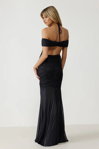 Livia Dress - Charcoal Livia Dress - Charcoal