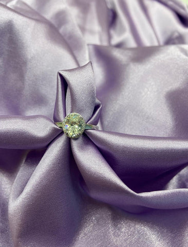 anillo ovalado de moissanita anillo ovalado de moissanita