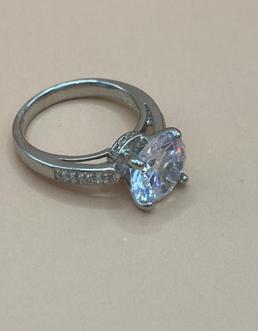 anillo diamante con circonitas anillo diamante con circonitas