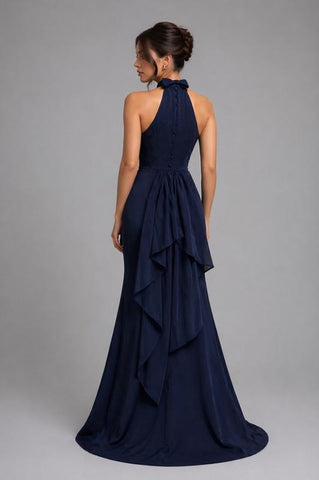 VESTIDO FIESTA AZUL MARINO KARAH