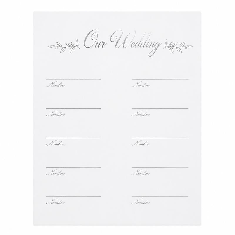 FIRMAS CIVIL "OUR WEDDING"