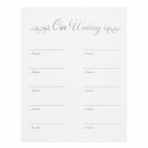 FIRMAS CIVIL "OUR WEDDING"
