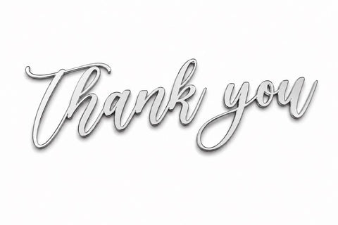 LETRAS ACRÍLICO THANK YOU