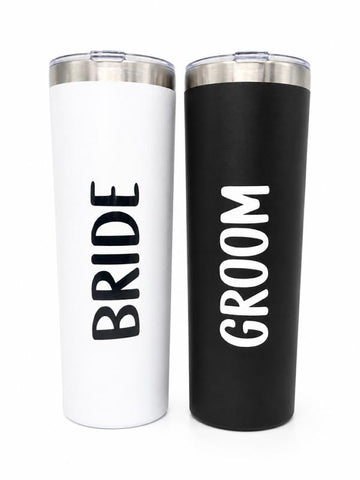 PAREJA TERMOS SKINI BRIDE AND GROOM