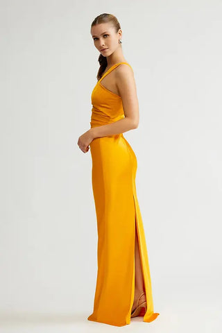 Clarisse Dress - Saffron