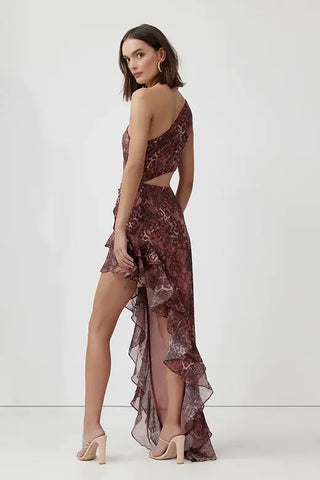 Vernon Dress - Wild Burgundy