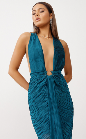 Sirena Dress - Teal
