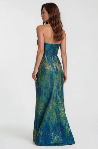 VESTIDO FIESTA RENE RUIZ ABSTRACT
