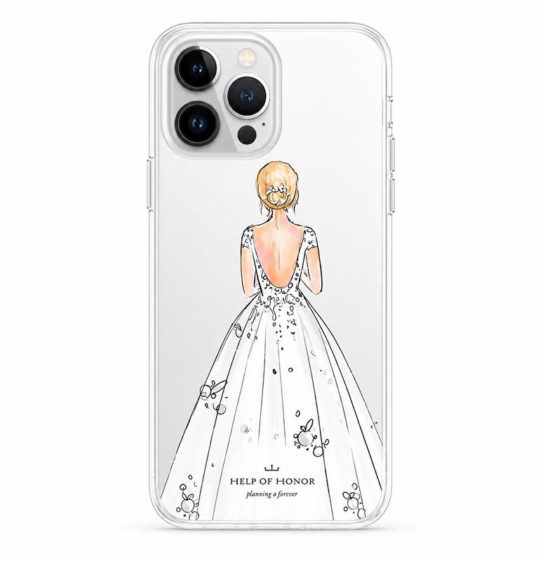 PHONE CASE BLONDE BRIDE