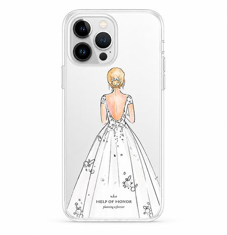 PHONE CASE BLONDE BRIDE