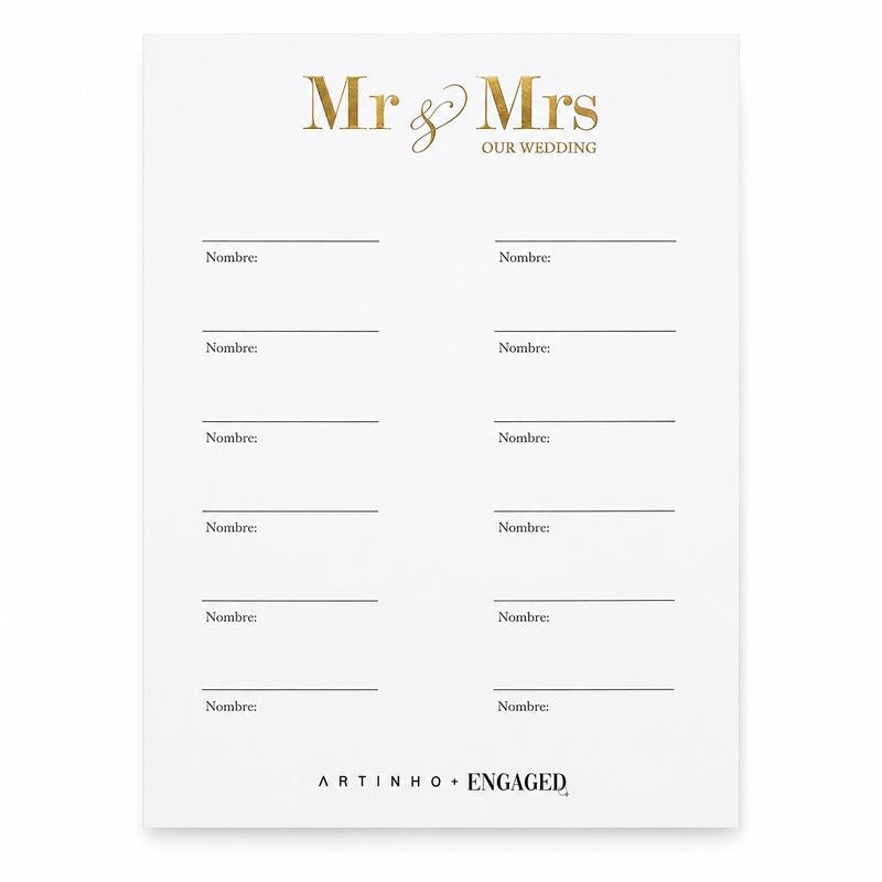 FIRMAS CIVIL "MR&MRS"