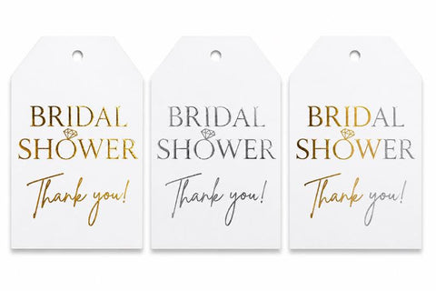TAG AGRADECIMIENTO "BRIDAL SHOWER"