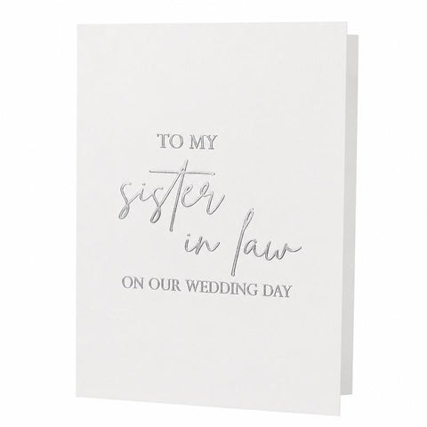 CARTA TO MY SISTER IN LAW