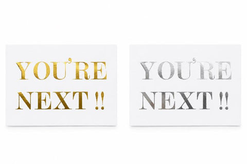 TAG POSTRES "YOU ARE NEXT"