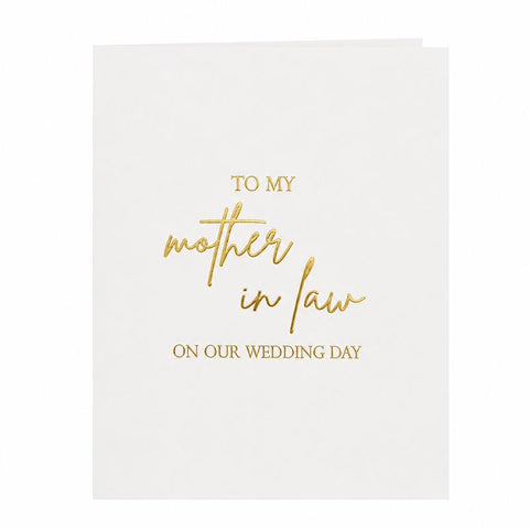 CARTA TO MY MOTHER IN LAW