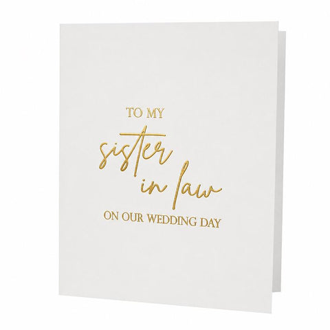 CARTA TO MY SISTER IN LAW