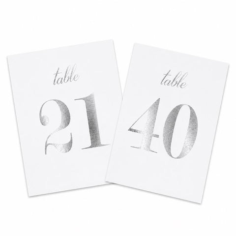 NUMEROS DE MESA DEL 21 AL 40