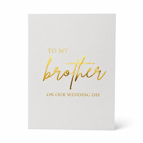 CARTA TO MY BROTHER