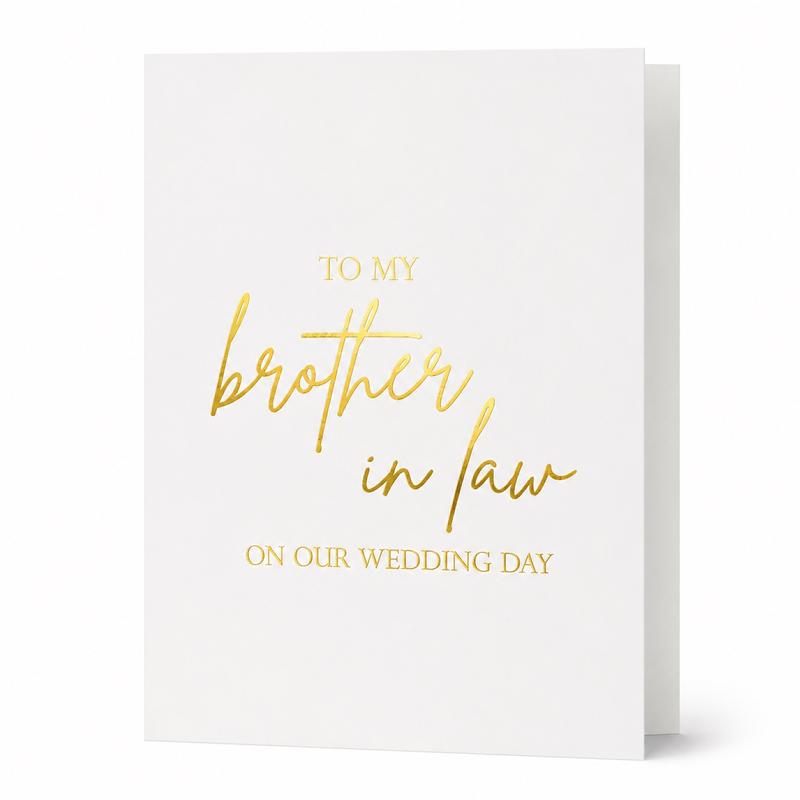 CARTA TO MY BROTHER IN LAW