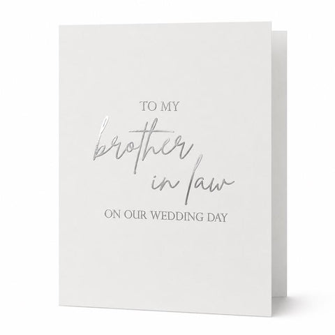 CARTA TO MY BROTHER IN LAW