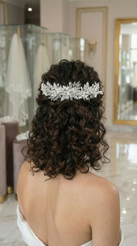 TOCADO NOVIA SELENE