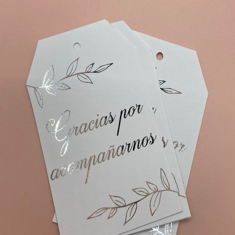 TAG AGRADECIMIENTO "GRACIAS"