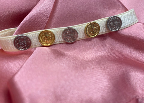 PULSERA SAN BENITO ROSA