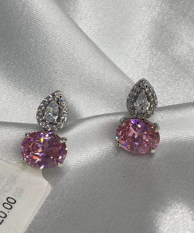 ARETES ZAFIRO ROSA