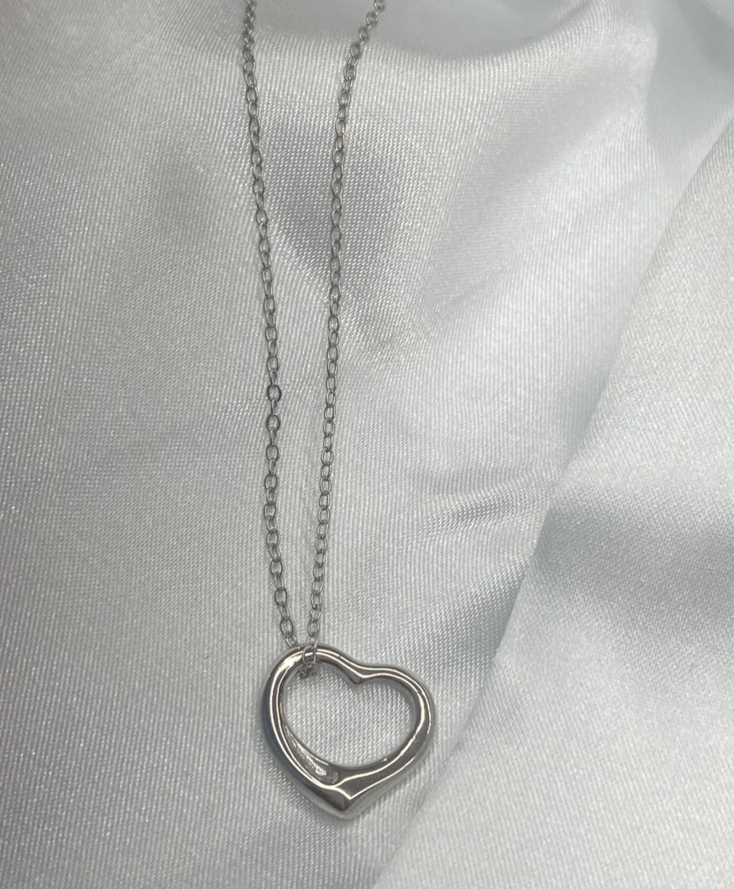 collar corazon inflado