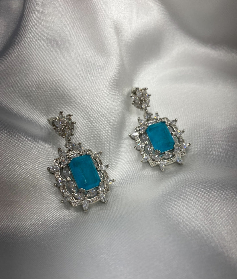Aretes turquesa