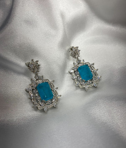 Aretes turquesa