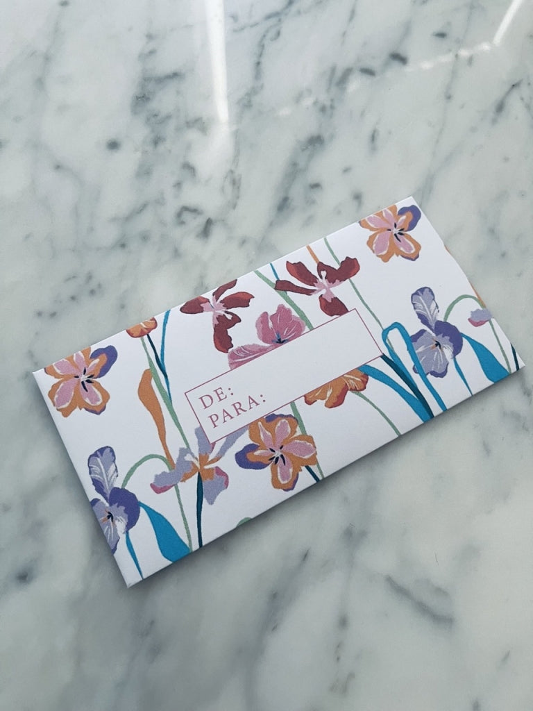 Money Holders estampado flores