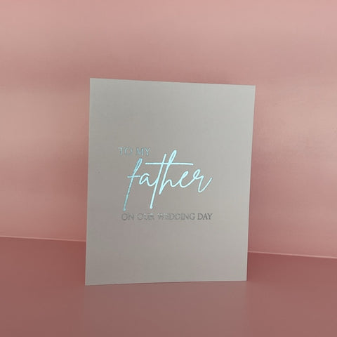 CARTA TO MY FATHER