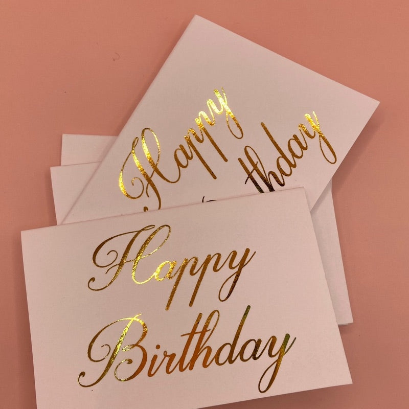 TAG POSTRES "HAPPY BIRTHDAY" 5pz