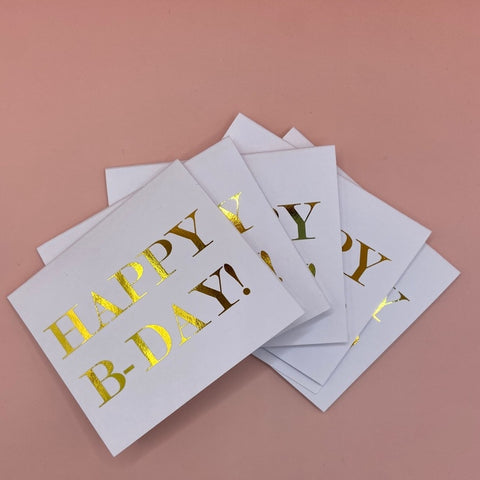 TAG POSTRES "HAPPY B-DAY"