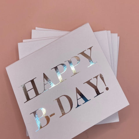 TAG POSTRES "HAPPY B-DAY"