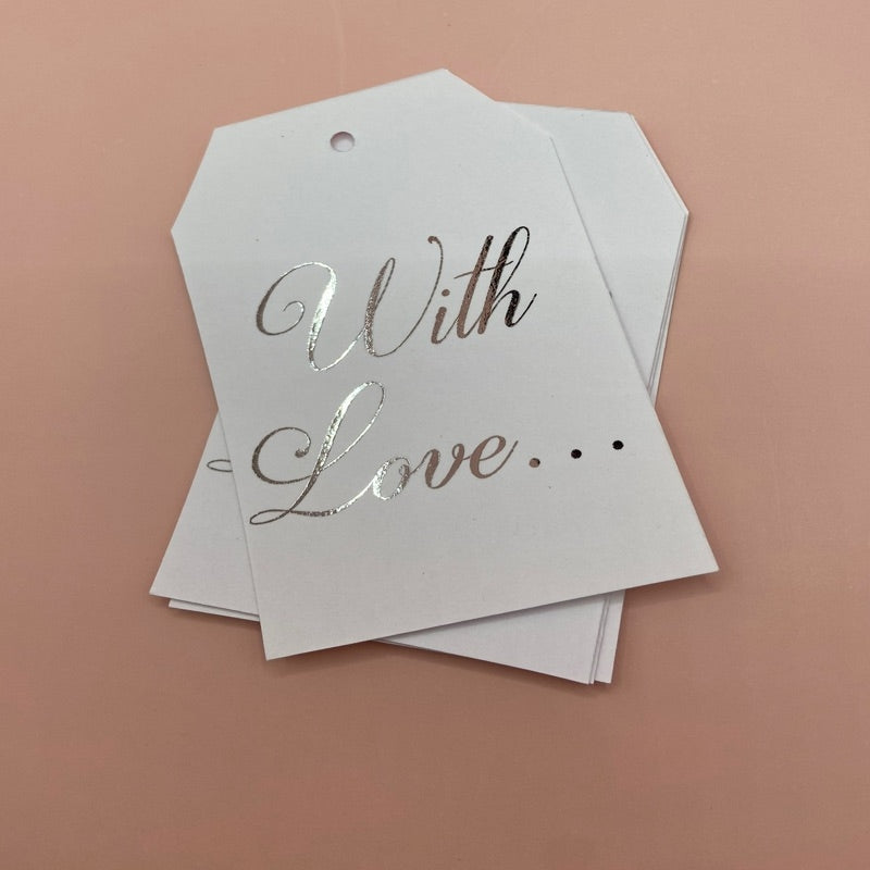 TAG AGRADECIMIENTO WITH LOVE