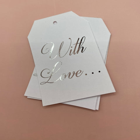 TAG AGRADECIMIENTO WITH LOVE