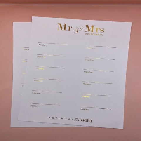 FIRMAS CIVIL "MR&MRS"