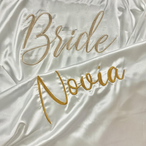 Bata Blanca Novia/bride