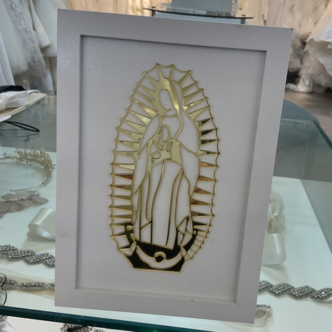 Cuadro Virgen mediano