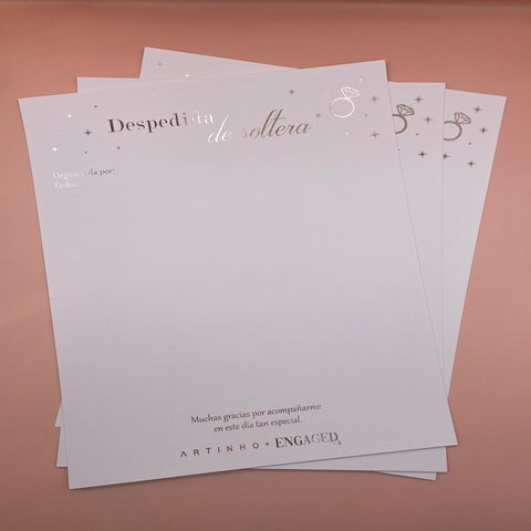 FIRMAS INVITADAS "DESPEDIDA SOLTERA"