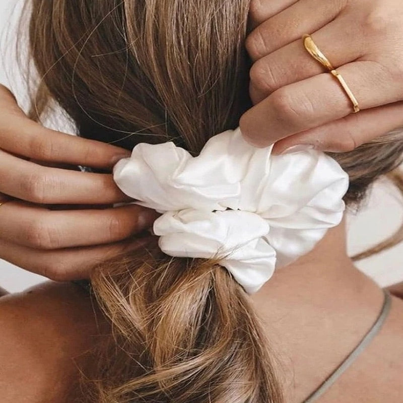 scrunchie bridesmaids