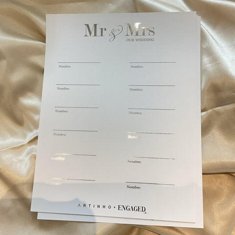 FIRMAS CIVIL "MR&MRS"