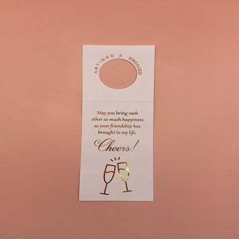 TARJETÓN VINO "CHEERS!"